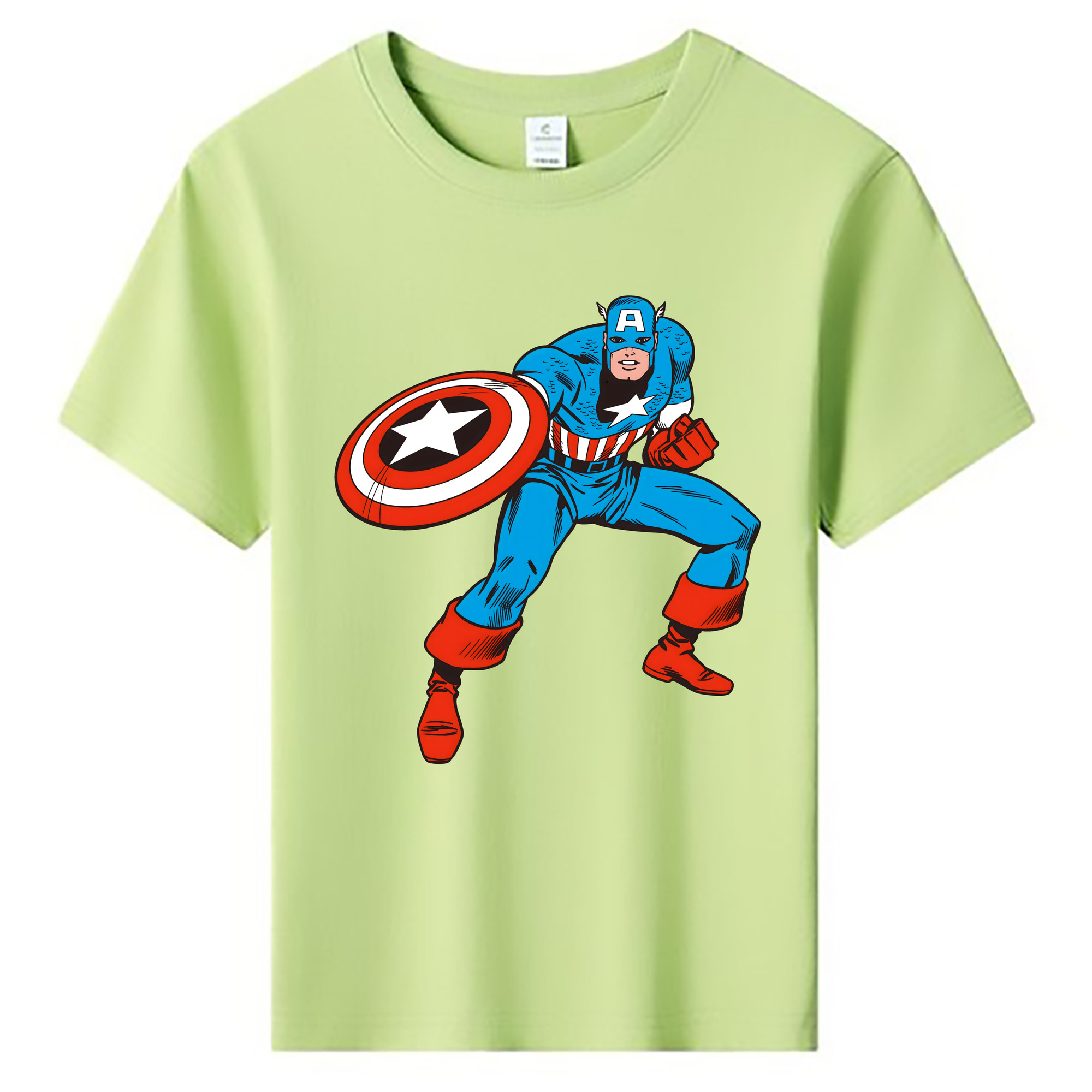 （画像用） アベンジャーズ The Avengers 綿100％キッズTシャツ（フロントプリント）